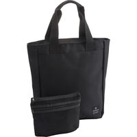 田村駒 エマージョン トートバッグ(ポーチ付) ブラック E-B0007BK 1箱（直送品）