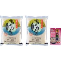 細山商店 北海道産　ふっくりんこ（４ｋｇ）＆十六穀米（５０ｇ）セット FR4-JRK1 1箱（直送品）