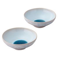 服部天龍 萩焼 ソライロ ペア小鉢 GA10-20 1箱（直送品） - アスクル