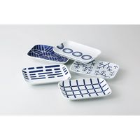 浜陶 波佐見焼 ナチュレ 長角皿5枚揃 H38836 1箱（直送品）