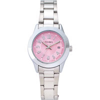 ゆうわ パーソンズ　レディース腕時計　ＰＥー０８０Ｐ ピンク　1箱（直送品）