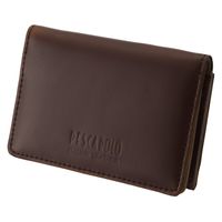 砂村 ペスカロロ イタリアンレザー名刺入 ブラウン PR604C 1箱（直送品）