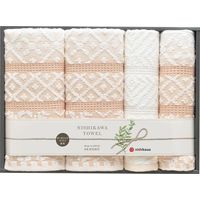 西川 西川　バス・フェイスタオルセット TT89500515 1箱（直送品）