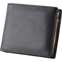 田村駒 アーバンリサーチ　メンズ二つ折り財布 ブラック UR-W0002BK 1箱（直送品）