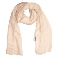 都屋 シンプルトゥディ ストール ツイスト加工 ベージュ 210504 1袋（直送品）