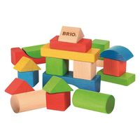 ブリオ　カラーつみき２５ピース 30114 1箱 ブリオジャパン（直送品）