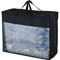 ワンズ 抗菌・抗ウイルス加工生地　羽毛肌掛けふとん（衿カバー付） ブルー 305716 1箱（直送品）