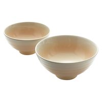 萩陶苑 萩焼 姫土 丸組飯碗 06811 1箱（直送品）