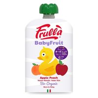 （6カ月頃から）オーガニック ベビースムージー フルッラ ベビーフルーツ アップル・ピーチ 1個（100g） 有機