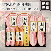 ＜2023年お中元＞日本ハム 北海道産豚肉使用 美ノ国 グリルセット UKH-35 のし付き 中元  901046267 1セット（直送品）