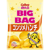 カルビー ポテトチップスＢＩＧＢＡＧコンソメパンチ 4901330523695 152g×12個（直送品）