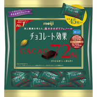 明治 チョコレート効果カカオ７２％　大袋 4902777010113 225g×12個（直送品）