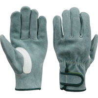 日光 #8910オイル革手袋マジック式 アラミドM GR　1組 日光物産（直送品）