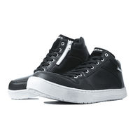 おたふく手袋 fubar FB-841 ワークシューズ ミドルカット BK24.5 1足（直送品）