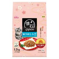 懐石ippin 猫 焼津産まぐろ節添え 国産 総合栄養食 1.2kg