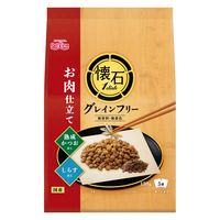 懐石１dish 猫 グレインフリー お肉仕立て 熟成かつおとしらす添え 国産 総合栄養食 650g（130g×5袋）1袋 キャットフード