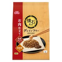 懐石1dish 猫 グレインフリー お肉仕立て 熟成まぐろと銘柄鶏添え 国産 総合栄養食 650g（130g×5袋）1袋 キャットフード