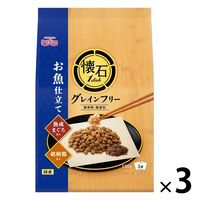 懐石1dish 猫 グレインフリー お魚仕立て まぐろ 国産 総合栄養食 650g（130g×5袋）3袋 キャットフード