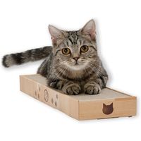 バリバリパッドスリム ライトブラウン 爪とぎ 猫壱