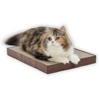 バリパッドワイドプラス ダークブラウン 爪とぎ 猫壱