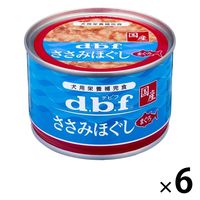 デビフ ささみほぐし まぐろ 国産 150g 6缶 ドッグフード 犬 ウェット 缶詰