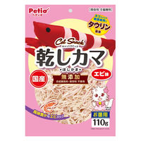 ペティオ キャットSNACK 乾しカマ エビ味 国産 110g 1袋 キャットフード おやつ