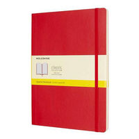 モレスキン クラシック ノートブック ソフト (方眼) XL スカーレットレッド QP622F2 1冊（直送品）
