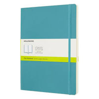 モレスキン クラシック ノートブック ソフト プレーン (無地) XL リーフブルー QP623B35 1冊（直送品）