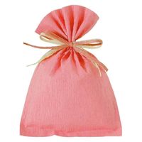 ゼットアンドケイ クレープバッグ 10-608 ピンク 4990592106081 1セット(5個入)（直送品）