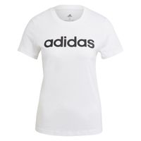 adidas（アディダス） ウィメンズ Tシャツ W ESS LIN Tシャツ ホワイト/ブラック 28869