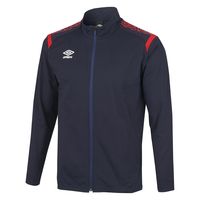 UMBRO（アンブロ） サッカー ジャージ ウォームアップジャケット O ネイビー×レッド UAS2350 1着（直送品）