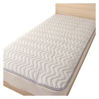 小栗（株） 綿100％敷パッドシングルサイズ SP131035-05 3枚（直送品）