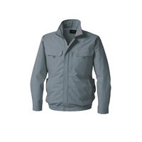 エヌ・エス・ピー KU92230 長袖ブルゾン グレー S KU92230-K50-S 1着（直送品）