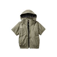 アタックベース 5545 The tough 空調風神服 半袖JK ベージュ LL 5545-03-LL 1着（直送品）