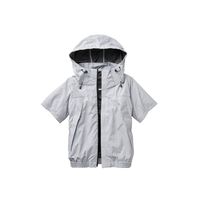 アタックベース 5545 The tough 空調風神服 半袖JK ペイントホワイト L 5545-09-L 1着（直送品）