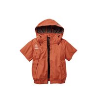 アタックベース:空調風神服ベスト オレンジLL 5540 空調服ベスト 風神服 空調ベスト ベスト 高衿 風抜け抜群 アタックベース 5540 The tough 空調風神服 ベスト オレンジ L