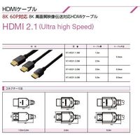 関西通信電線 KTーHD2.1 3.0M物 ※8K60P対応 5本セット KT-HD21/3.0 1本(5本)（直送品）