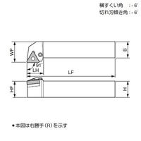 京セラ ホルダ 外径旋削用 PTGNR2525M-11 1PC（直送品）