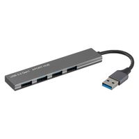 オーム電機 USB3.0 4Pハブアルミ07H 01-3975 1個