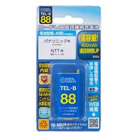 オーム電機 ニッケル水素 TELーB88 05-0088 1個