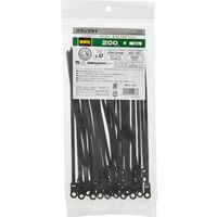 株式会社オーム電機 クランプタイ２００黒　Ｃ２００Ｗ３０ＢＫ 09-1268 1個（直送品）