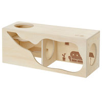 リーフ Tafit ハムスターの木製ハウス 30×12×12cm 273318 1個（直送品）