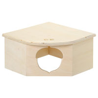 リーフ Tafit ハムスターの木製ハウス どんぐりver. 18×18×10cm 273313 1個（直送品）