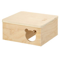 リーフ Tafit ハムスターの木製ハウス 19.8×18×9cm 273320 1個（直送品）