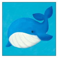 P・O・Pプロダクツ キャンバス　Ａｎｉｍａｌ　クジラ　Ｓ２０　Ｎｏ．４３１６７ 073805 1枚（直送品）