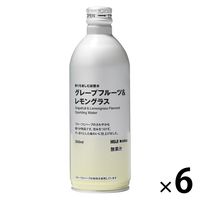 無印良品 香りを楽しむ炭酸水 グレープフルーツ＆レモングラス 500ml 1セット（6本） 良品計画