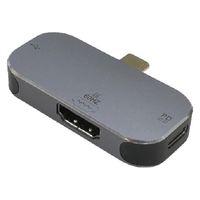 ドッキングステーション USB Type-Cマルチドック 【HDMIポート/USB-A/Type-C】 4K60Hz USBハブ