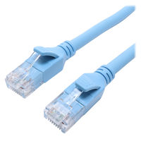 LANケーブル 1m CAT6A スタンダード ブルー C6A-01BL 1本 ミヨシ