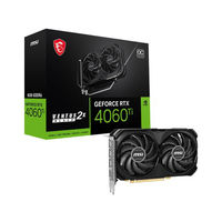 MSI　ＧｅＦｏｒｃｅ　ＲＴＸ　４０６０Ｔｉ搭載グラフィックスカード　GEFORCE RTX4060TIVENTUS2XBLACK8GOC（直送品）