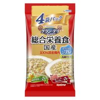 グランデリ 総合栄養食 ジュレ 高齢犬用 4袋パック（野菜・ビーフ 65g×各2袋）国産 1袋 ドッグフード 犬 パウチ